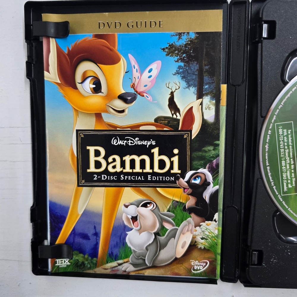 Bambi (DVD, 2005, 2-Disc Set, Special Edition/Platinum Edition) Disney